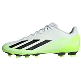 Adidas X Crazyfast.4 FxG Cloud White / Core Black / Lucid Lemon 45 1/3