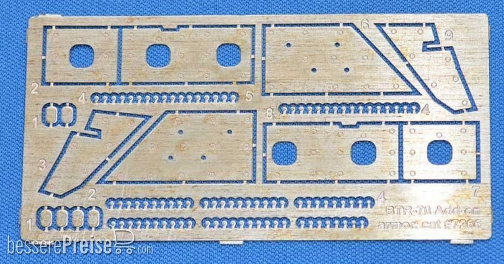 ACE PE7266 - 1:72 Photo-etched set for BTR-70 Add-on armor (for ACE kits #72164 & 72166)