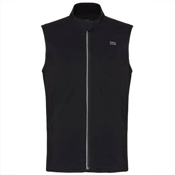 TAO Atmungsaktive reflektierende Funktionsweste, black, XXL