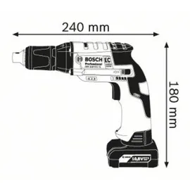 Bosch GTB 12V-11 Professional inkl. 2 x 3 Ah + L-Boxx 06019E4004
