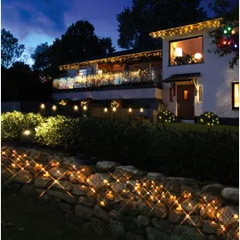 STAR LED Lichtvorhang 1x2 m Warmweiß