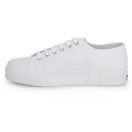 SUPERGA Damen Plateau Sneaker - Blau,Rot,Weiß - 39