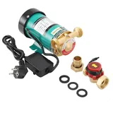 Atsoya 230V 120W Druckerhöhungspumpe Wasserpumpe Zirkulationspumpe Hauswasserwerk Automatisch/manuell Haushalt Booster Pumpe Heizungspumpe für Haus und Garten Warmwasser Umwälzpumpe 25L/min