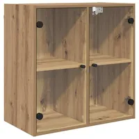 VidaXL Wandschrank Artisan-Eiche 68 x 37 x 68,5 cm