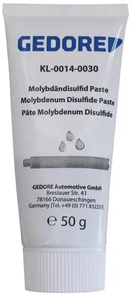 GEDORE KL-0014-0030 Molybdändisulfid Paste, 50 g
