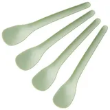 Fackelmann Eco Eierlöffel, 4 Stück, mintgrün