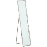 Boltze Home Standspiegel Melificent, Weiß, Holzwerkstoff, rechteckig, 34x155x3 cm, Spiegel, Standspiegel