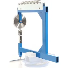 Wiltec Rollenstreckmaschine bis 15 mm Blechstärke, English Wheel mit 6 Streckrollen zur Metallverarbeitung, Blechbearbeitung