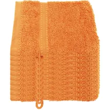 Julie Julsen Julie Julsen® Bio Waschhandschuh-Set, 10 Waschhandschuhe in 32 Farben erhältlich weich und saugstark Karotte 15x21 cm