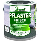 Ultrament Betonlasur Pflaster Frisch Anthrazit 2,5 l