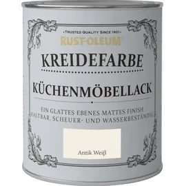 RUST-OLEUM Kreidefarbe Küchenmöbellack Antik Weiß matt 750 ml