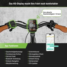 Sachsenrad E-SUV All Terrain E-Bike S5G Centro 2026 28 Zoll RH 54 cm Unisex schwarz