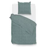 Zo!Home Lino emerald green 155 x 220 cm + 80 x 80 cm