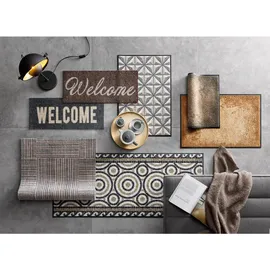 Wash+Dry Fußmatte Canvas 70 x 120 cm Polyamid Beige