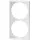 SOMFY Abdeckrahmen 9700132 Alpinweiß