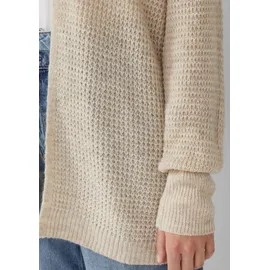 s.Oliver Strick-Cardigan aus Alpakamix Beige 46
