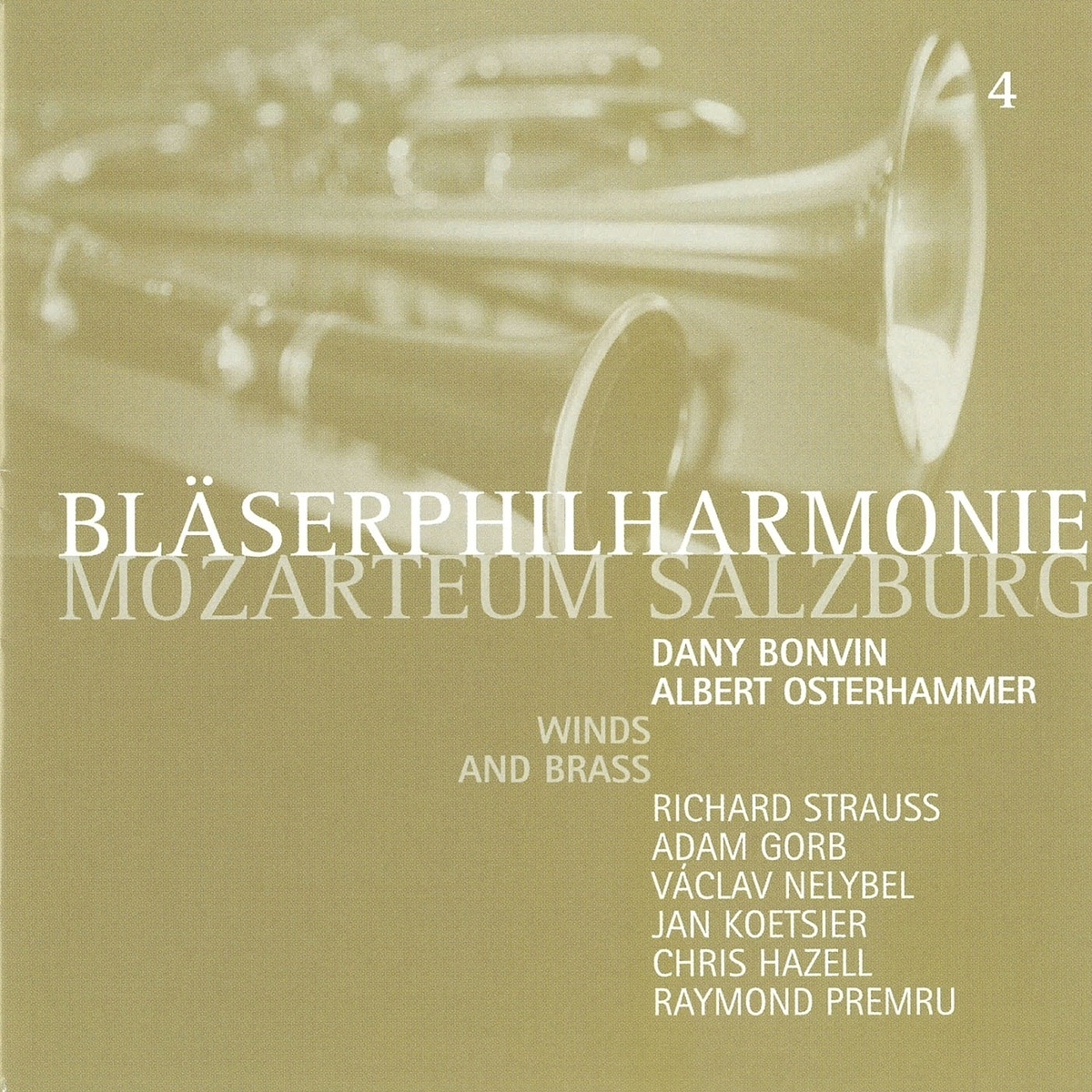 Winds And Brass - Bläserphilharmonie Mozarteum. (CD)