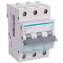 Hager Leitungsschutzschalter 3P C 50A 6kA Ac MCN350E
