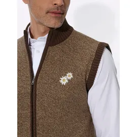 Classic Dog Strickweste Braun 46