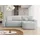 Mirjan24 Ecksofa Grau,