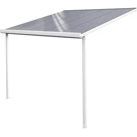 Gutta Terrassenüberdachung Typ A 3,06 x 3,06 m weiß