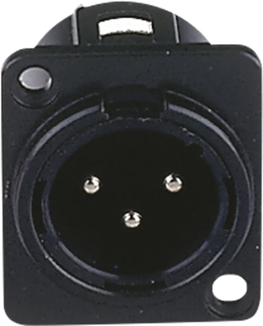 DAP XLR 3P Chassis - male Male