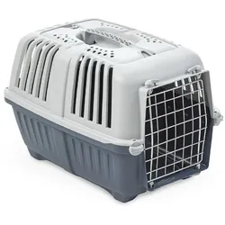 Transportbox Pratiko mit Metalltür für Katze Hund