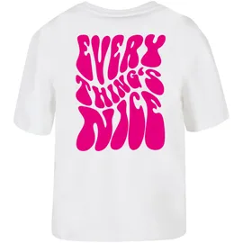 miss tee Everything Is Nice Weiß XS