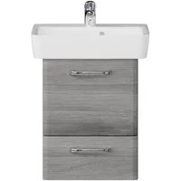 Pelipal Waschplatz Quickset 328 Graphit Struktur quer NB 50