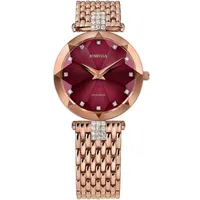JOWISSA J5.772.M Facet Strass Damenuhr 30mm 5ATM
