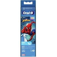 Oral-B Kids Spiderman Kinder-Ersatzbürste, 3 Stück (404330)