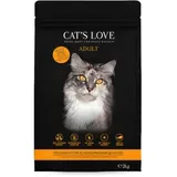 Becker-Schoell AG Cat's Love Adult Pute & Wild Katzentrockenfutter 2 Kilogramm