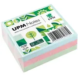 UPM Notes Pastellmix Haftnotizen doppelte Haftung farbsortiert 3 Blöcke