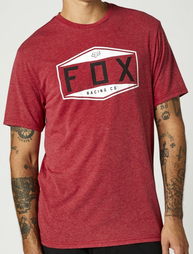 FOX Emblem Tech T-shirt, rood, S