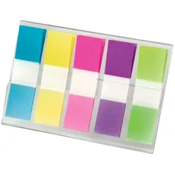Post-it Mini Haftmarker farbsortiert - 5 x 20 Streifen