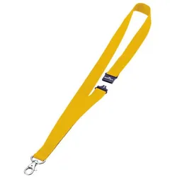 Namensschildband Durable Gelbes festes Schlüsselband