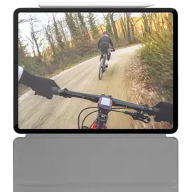 Macally Schutzhülle und Ständer für Apple iPad Pro 12,9" (2018) Schwarz