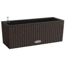 LECHUZA Balkonkasten »BALCONERA«, Kunststoff, mocca, rechteckig - braun