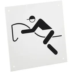 Hinweisschild Reitweg