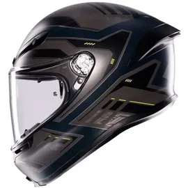 AGV K6 S Enhance Helm, grau-gelb, Größe XS