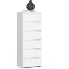 Milord Kommode 40 x 109 x 35 cm Weiß