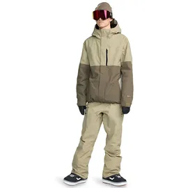 Volcom L Gore-tex Softshelljacke - moss green L