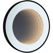 Paulmann Miro 79561 LED-Spiegelleuchte 11.5W Warmweiß Spiegel, Schwarz matt