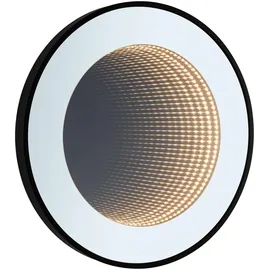 Paulmann Miro 79561 LED-Spiegelleuchte 11.5W Warmweiß Spiegel, Schwarz matt