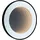 Paulmann Miro 79561 LED-Spiegelleuchte 11.5W Warmweiß Spiegel, Schwarz matt