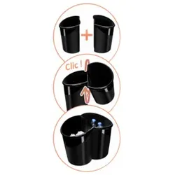 CEP Papierkorb Isis 320R schwarz 320R 1003200161
