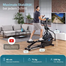 Skandika Cardiocross Carbon Champ schwarz