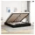 vidaXL Ottoman-Bett 160 x 200 cm Schwarz