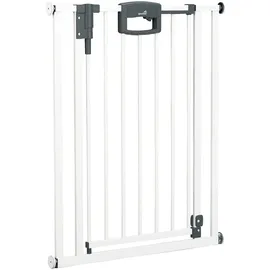 Geuther Türschutzgitter Easylock Wood Plus 68-76 cm weiß