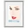 walther design Bilderrahmen modern Silber 70x100 cm 3er Set